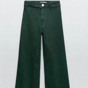 Zara marine straight green